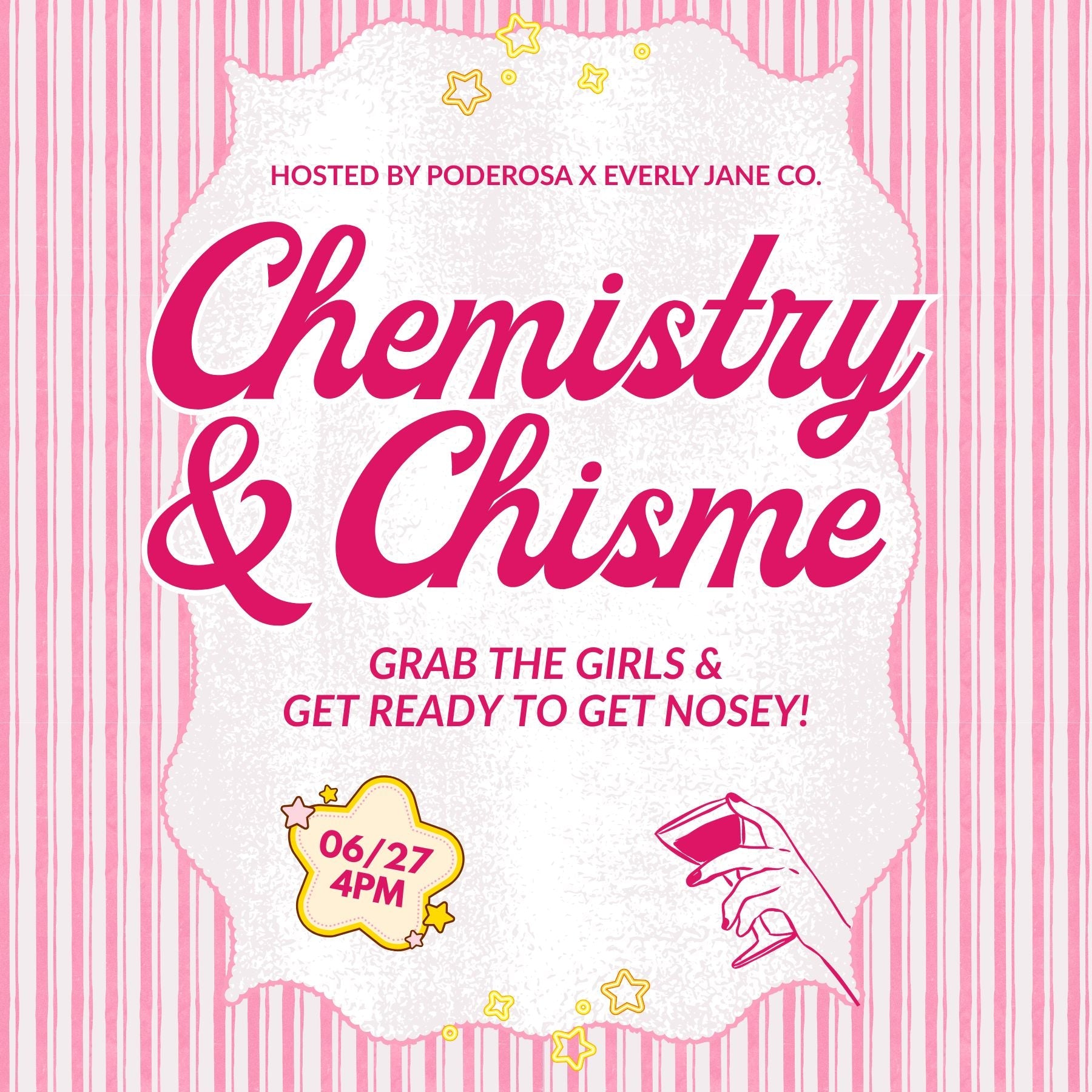 Chemistry & Chisme: Custom Fragrance Workshop